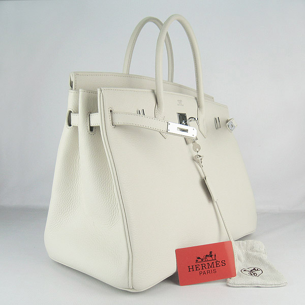 Replica Hermes Birkin 40CM Togo Bag Off-White 6099 Online